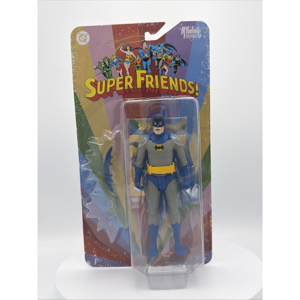 McFarlane Toys Action Figure New DC Retro Super Friends Bizarro Batman 6‎ Inch